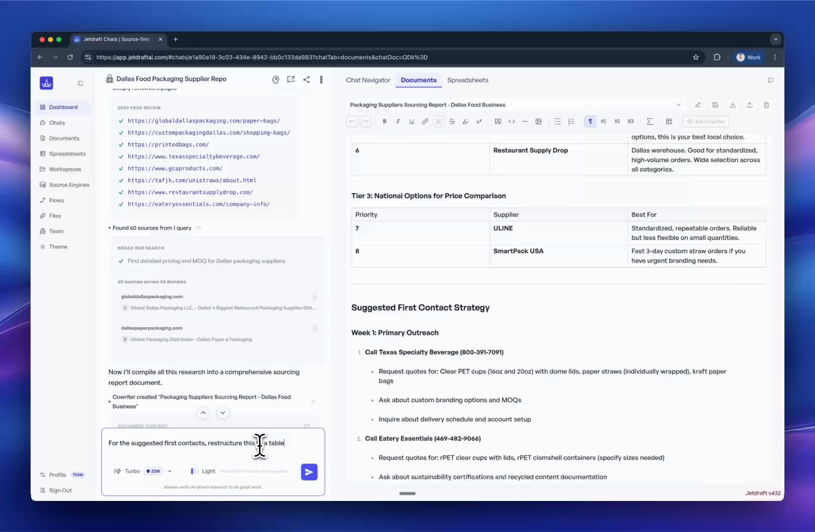 Jetdraft document workflow still preview.